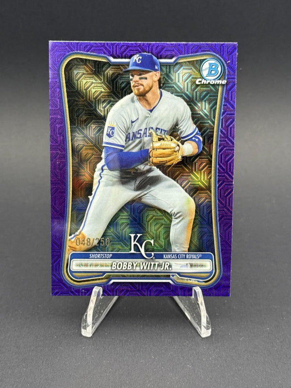 2026 Bowman #25 Bobby Witt Jr. Purple #/250