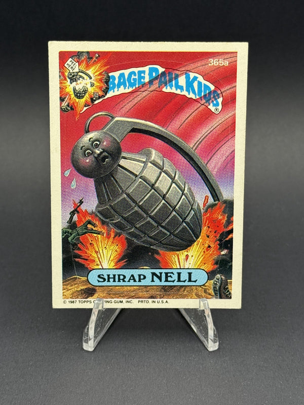 1987 Topps Garbage Pail Kids Series 9 #365b Hanna Grenade