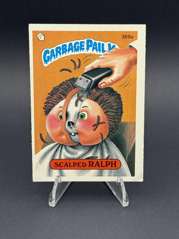 1987 Topps Garbage Pail Kids Series 9 #369a Scalped Ralph