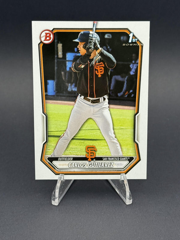 2026 Bowman 1st #BP-14 Carlos Gutierrez Prospects