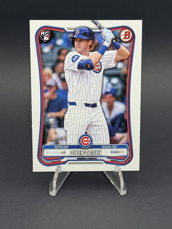 2026 Bowman #62 Owen Caissie (RC)