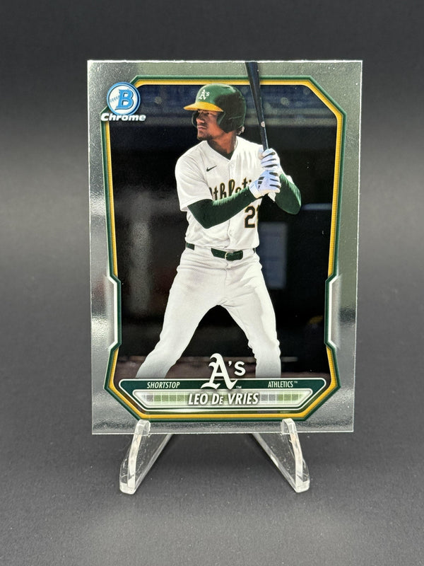 2026 Bowman Chrome #BCP-63 Leo De Vries Prospects