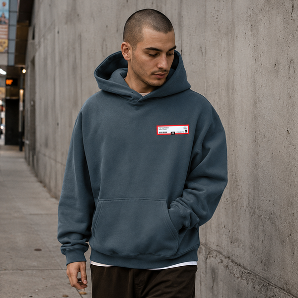 POP CONTROL // ANTI-TRUST Oversize Fleeced Collector's Hoodie