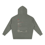 POP CONTROL // ANTI-TRUST Oversize Fleeced Hoodie