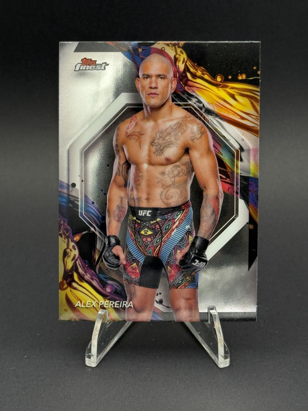 2024 Topps Finest UFC #101 Alex Pereira