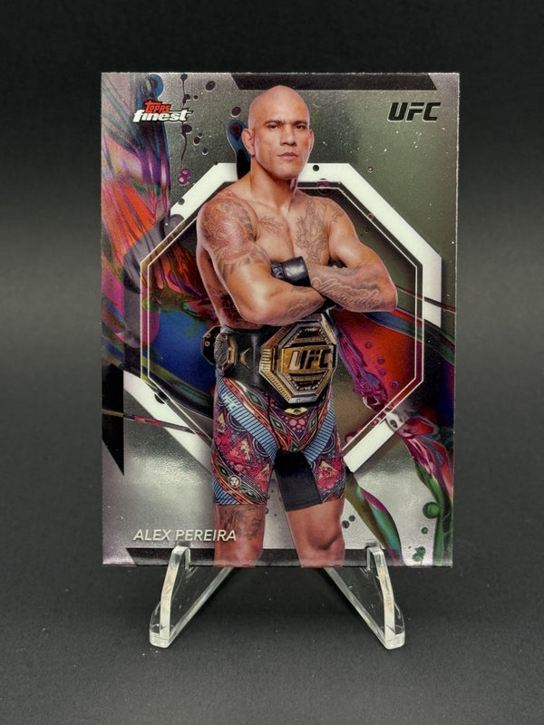 2024 Topps Finest UFC #12 Alex Pereira