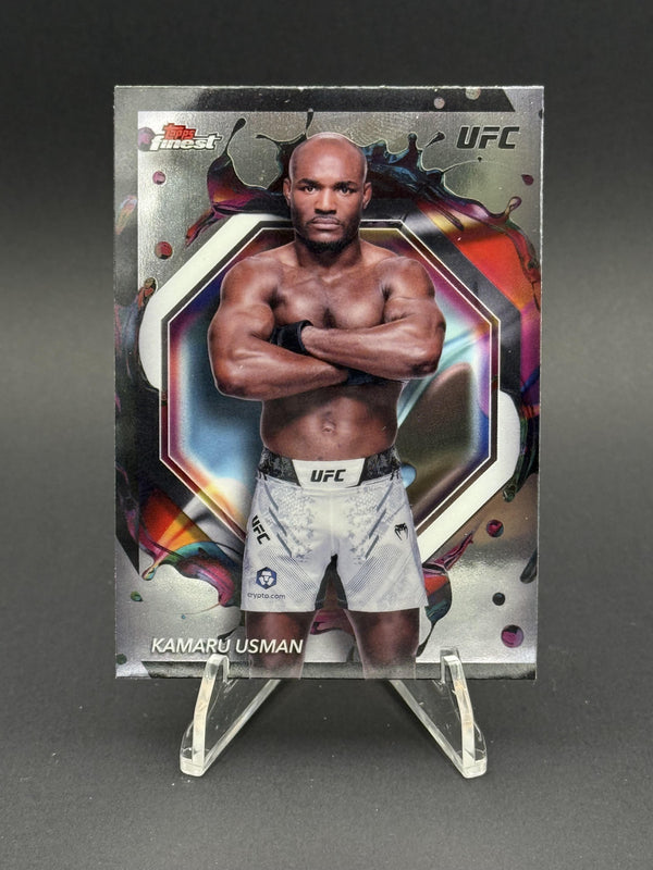 2024 Topps Finest UFC #223 Kamaru Usman