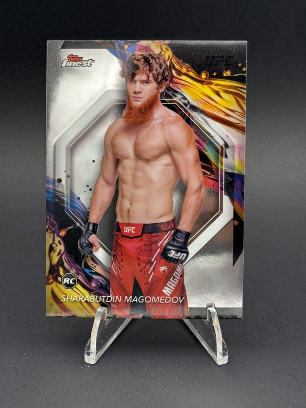2024 Topps Finest UFC #152 Sharabutdin Magomedov (RC)