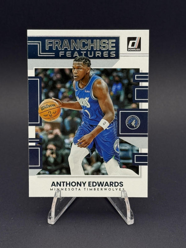 2022-23 Donruss #17 Anthony Edwards - Franchise Features