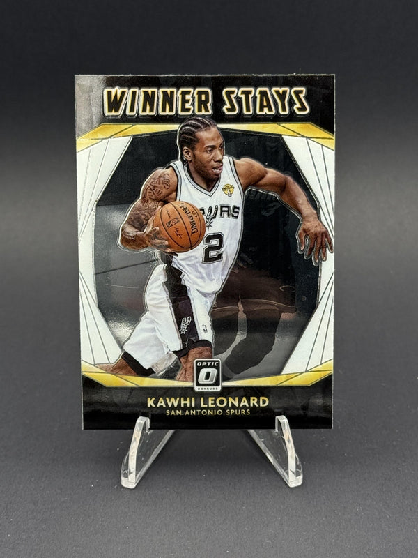 2020-21 Donruss Optic #6 Kawhi Leonard Winner Stays
