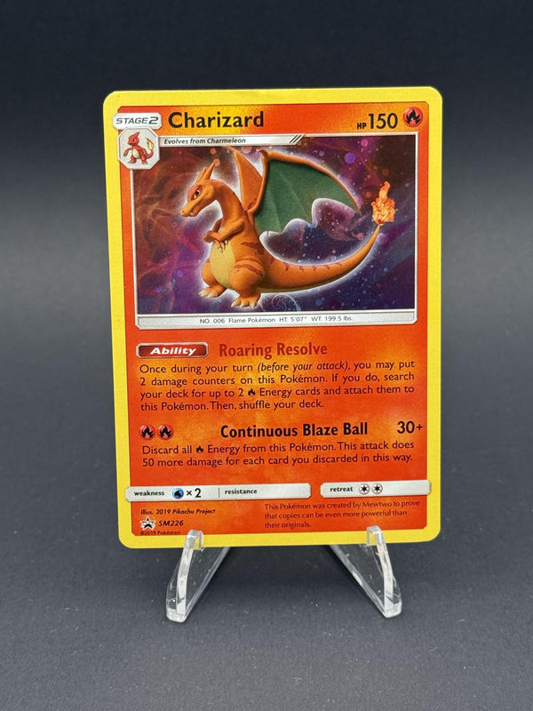 SM Promos #SM226 Charizard with RARE Fart Swirl!