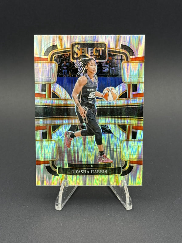 2024 Panini Select WNBA #31 Tyasha Harris Prizms Silver Flash
