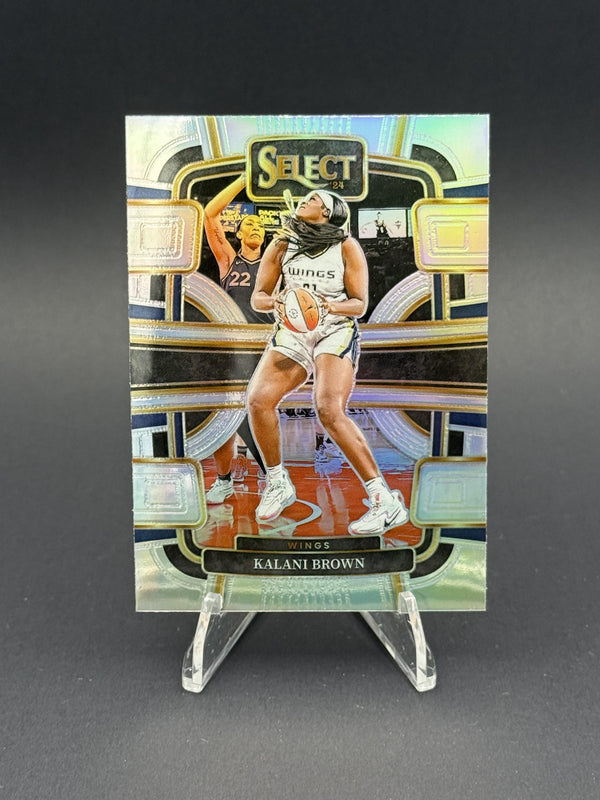 2024 Panini Select WNBA #10 Kalani Brown Prizms Silver