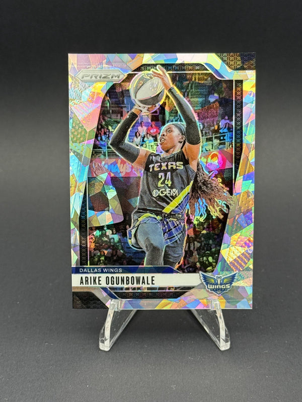 2024 Panini Prizm WNBA #28 Arike Ogunbowale Ice Prizms