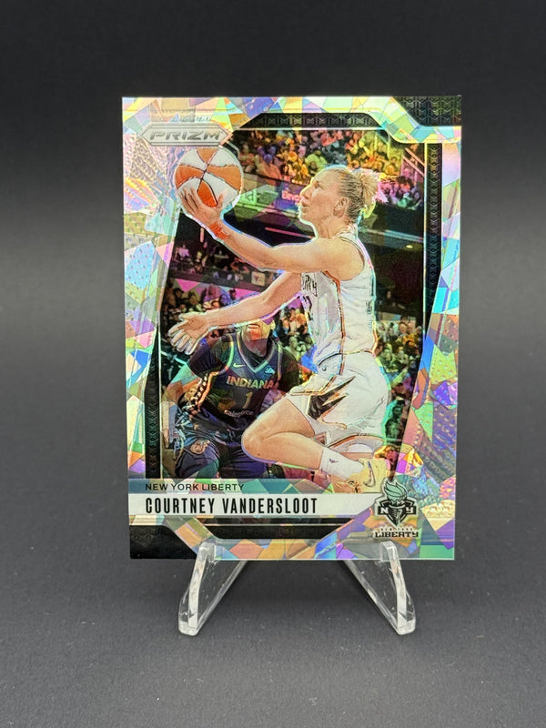 2024 Panini Prizm WNBA #53 Courtney Vandersloot Ice Prizms
