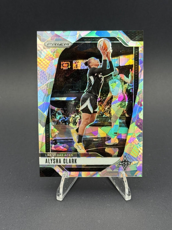 2024 Panini Prizm WNBA #101 Alysha Clark Ice Prizms