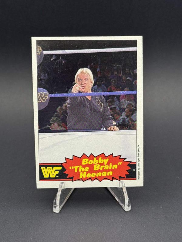 1985 O-Pee-Chee WWF Pro Wrestling Stars Series 2 #8 Bobby "The Brain" Heenan