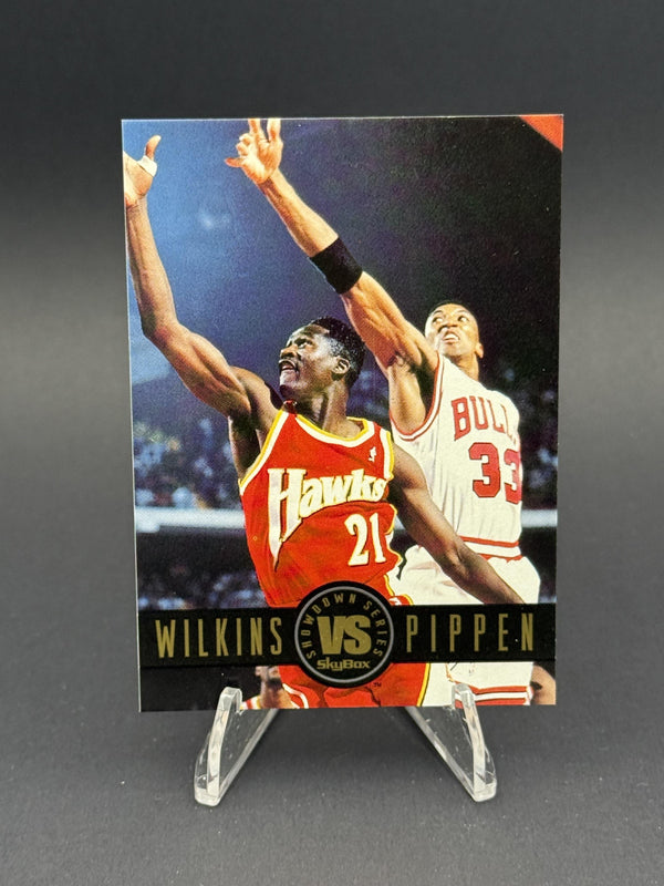 1993-94 SkyBox Premium #SS9 Wilkins / Pippen Showdown Series