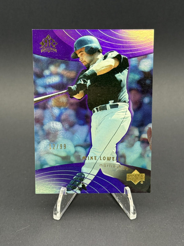 2005 Upper Deck Reflections #29 Mike Lowell Purple #/99