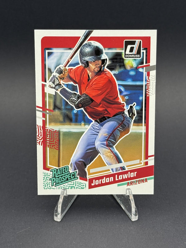 2023 Donruss #47 Jordan Lawlar Rated Rookie (RC)