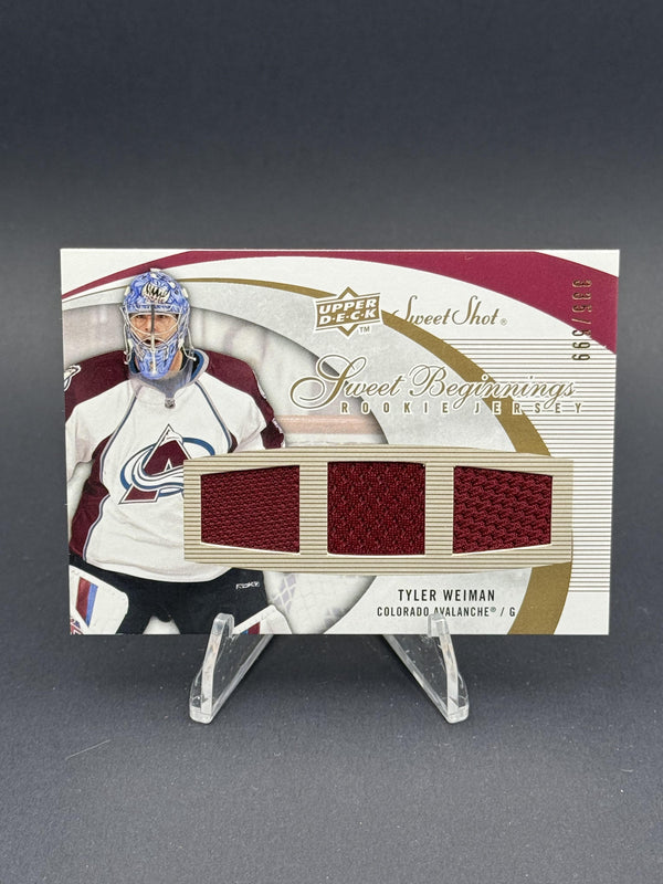 2007-08 Upper Deck Sweet Shot #144 Tyler Weiman #/599