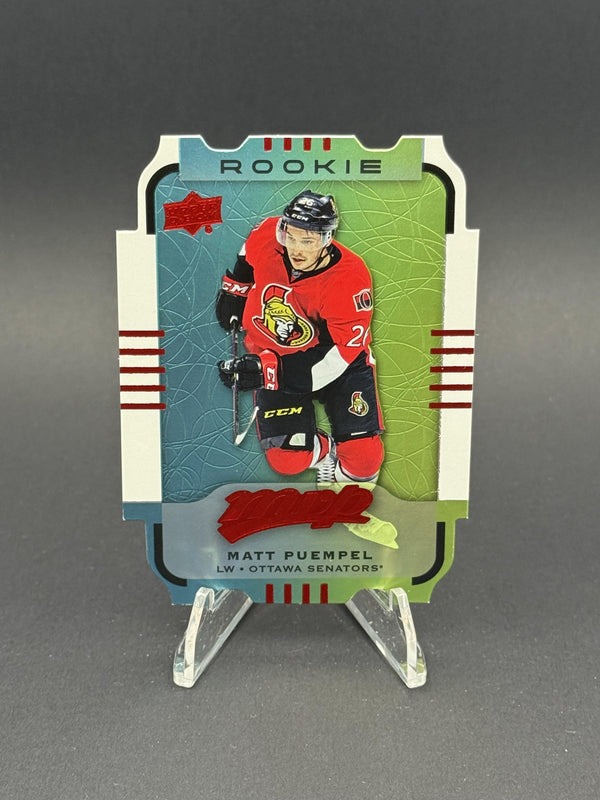2015-16 Upper Deck MVP #196 Matt Puempel Colours and Contours