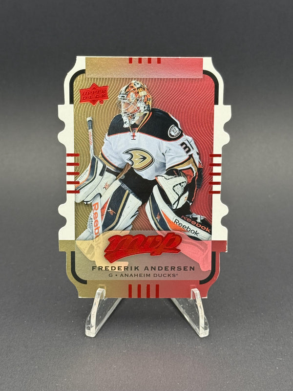 2015-16 Upper Deck MVP #16 Frederik Andersen Colours and Contours