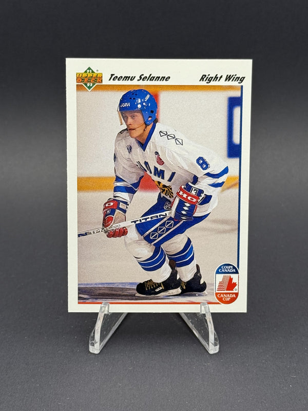 1991-92 Upper Deck #21b Teemu Selanne (RC)