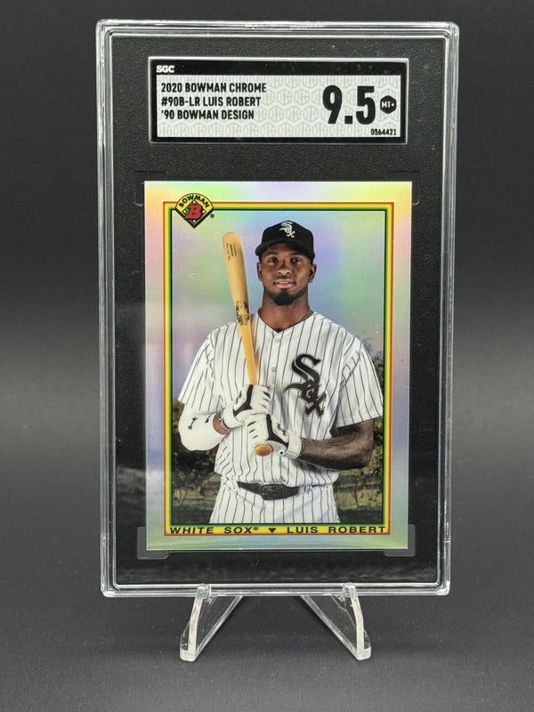 2020 Bowman Chrome #90B-LR Luis Robert 1990 Bowman Design Refractor SGC 9.5
