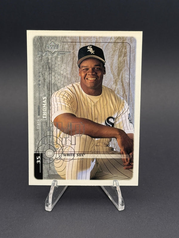 1999 Upper Deck MVP #45 Frank Thomas Silver Script