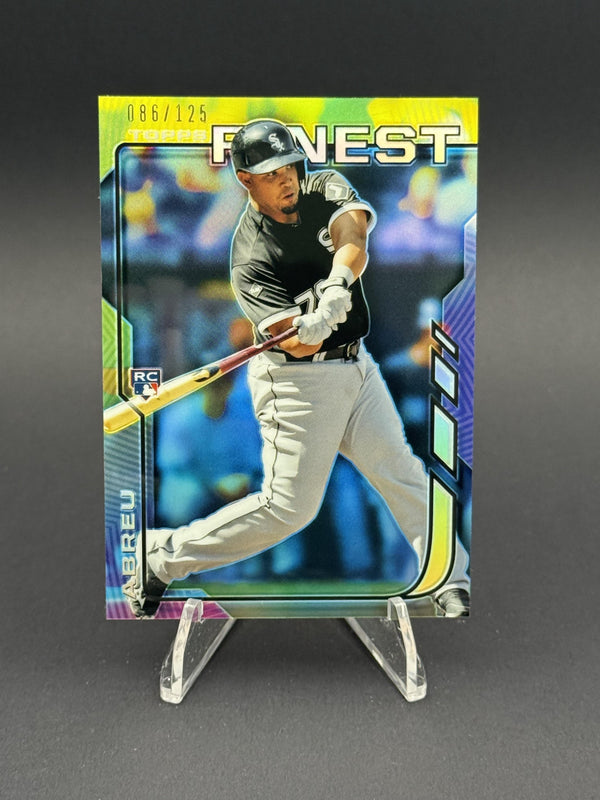 2014 Finest #22 Jose Abreu Blue Refractors (RC) #/125