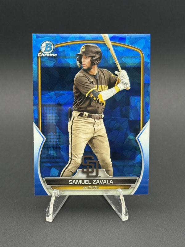 2023 Bowman Chrome Sapphire Edition #BCP-241 Samuel Zavala Prospects