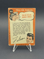 1959 Topps Fabian #44 Not Too Close Please