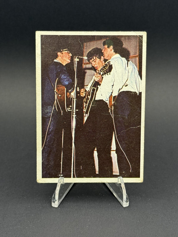 1964 Topps The Beatles Diary #18A Paul, George