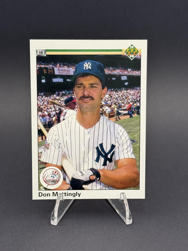 1990 Upper Deck #191a Don Mattingly