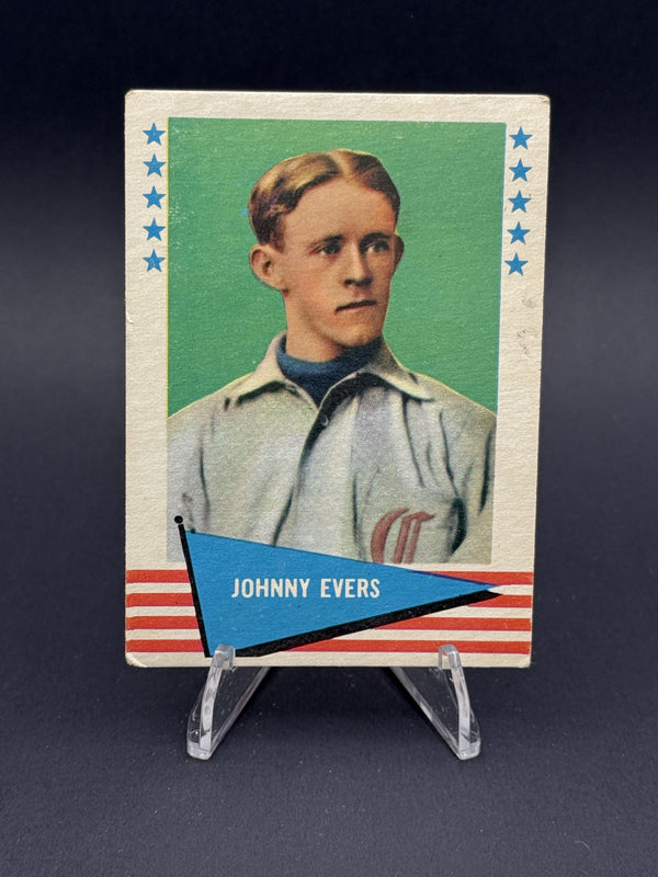 1961 Fleer Baseball Greats (F418-3) #23 Johnny Evers