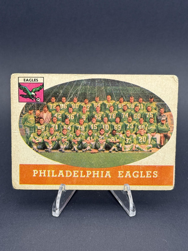 1958 Topps #109 Philadelphia Eagles