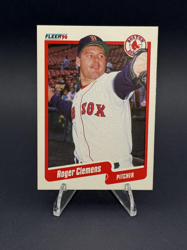 1990 Fleer #271b Roger Clemens