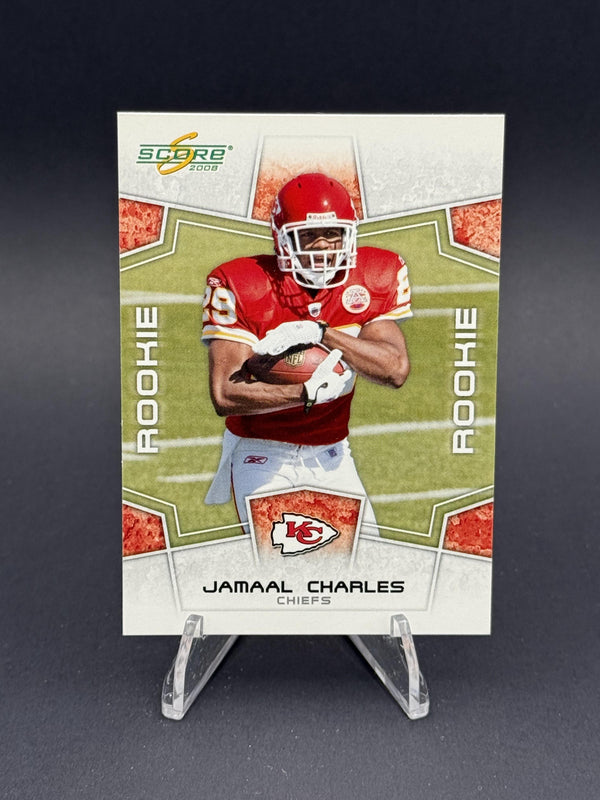 2008 Score #384 Jamaal Charles Scorecard #/649