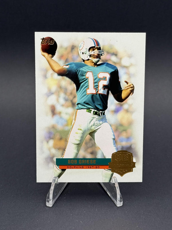 2012 Topps #QI-BG Bob Griese QB Immortals