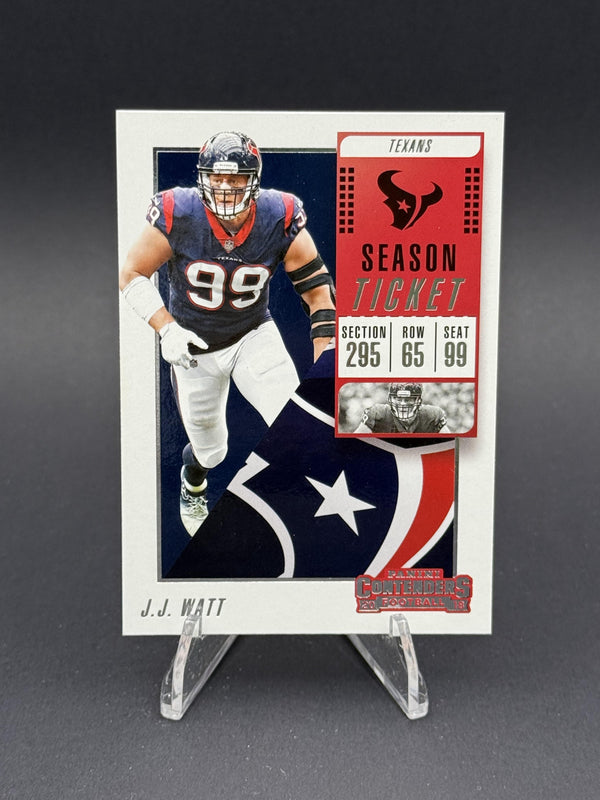 2018 Panini Contenders #61 J.J. Watt