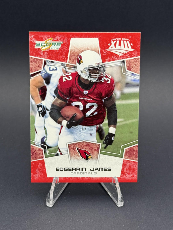 2008 Score #5 Edgerrin James Super Bowl XLIII