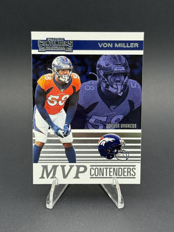 2019 Panini Contenders #MVP-VM Von Miller MVP Contenders