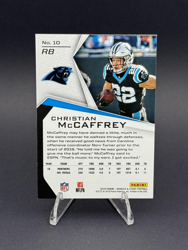 2019 Panini Rookies & Stars #10 Christian McCaffrey