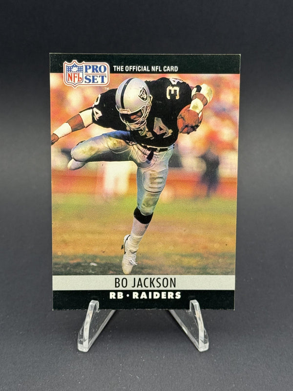 1990 Pro Set FACT Cincinnati #155 Bo Jackson