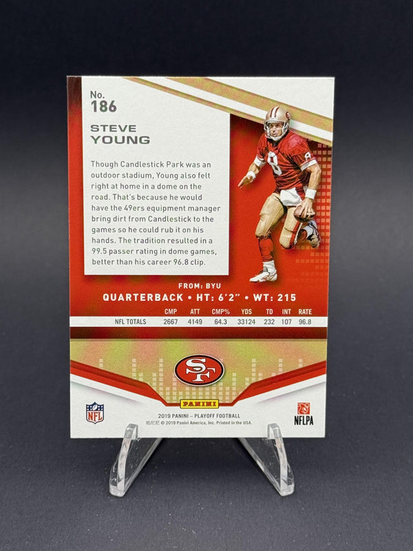 2019 Panini Playoff #186 Steve Young