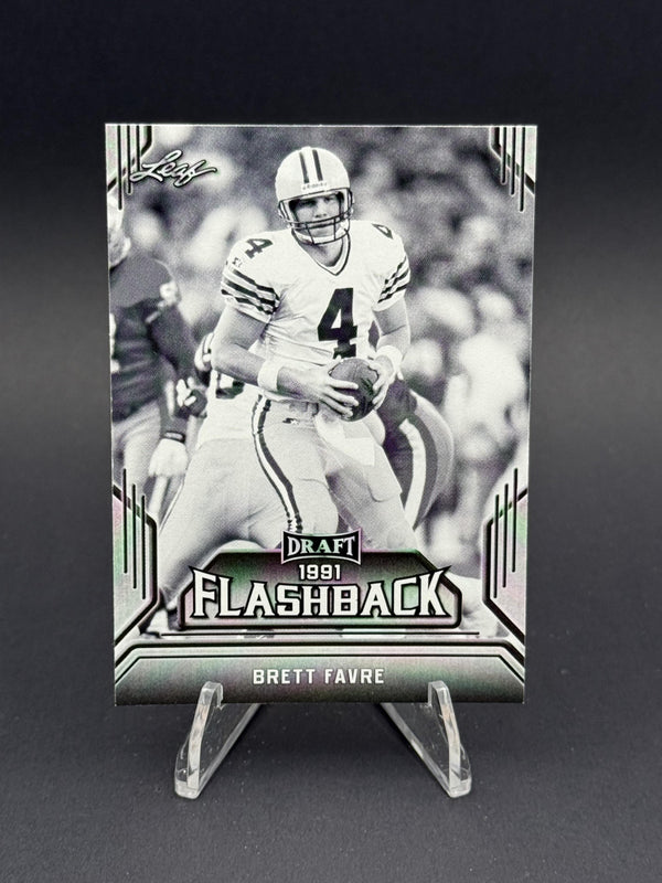 2019 Leaf Draft #03 Brett Favre Draft Flashback