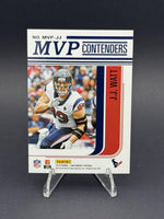 2019 Panini Contenders #MVP-JJ J.J. Watt MVP Contenders