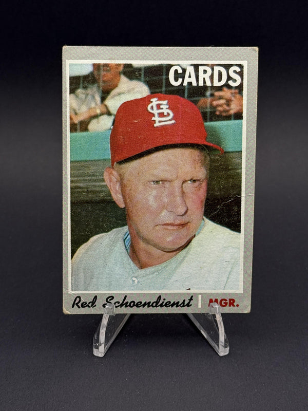 1970 Topps #346 Red Schoendienst