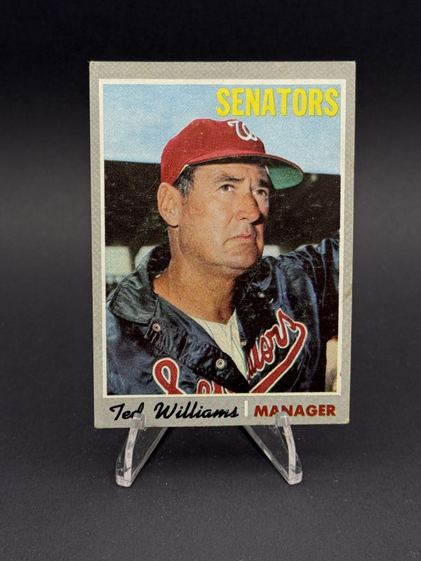 1970 Topps #211 Ted Williams